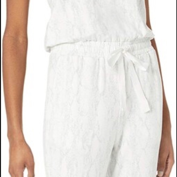 NWT,Daily Ritual,ULTRA Soft Jumpsuit/Romper, Elastic Waist with Tie, Sleeveless - Picture 4 of 16